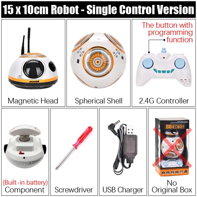 RC Robot 2.4G Radio Remote Control With Sound Watch Gesture Induction Sensor Intelligent Robot Car Model Kid Electronic Toy Gift Ai-TechWorld 