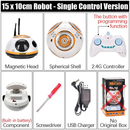 RC Robot 2.4G Radio Remote Control With Sound Watch Gesture Induction Sensor Intelligent Robot Car Model Kid Electronic Toy Gift Ai-TechWorld 