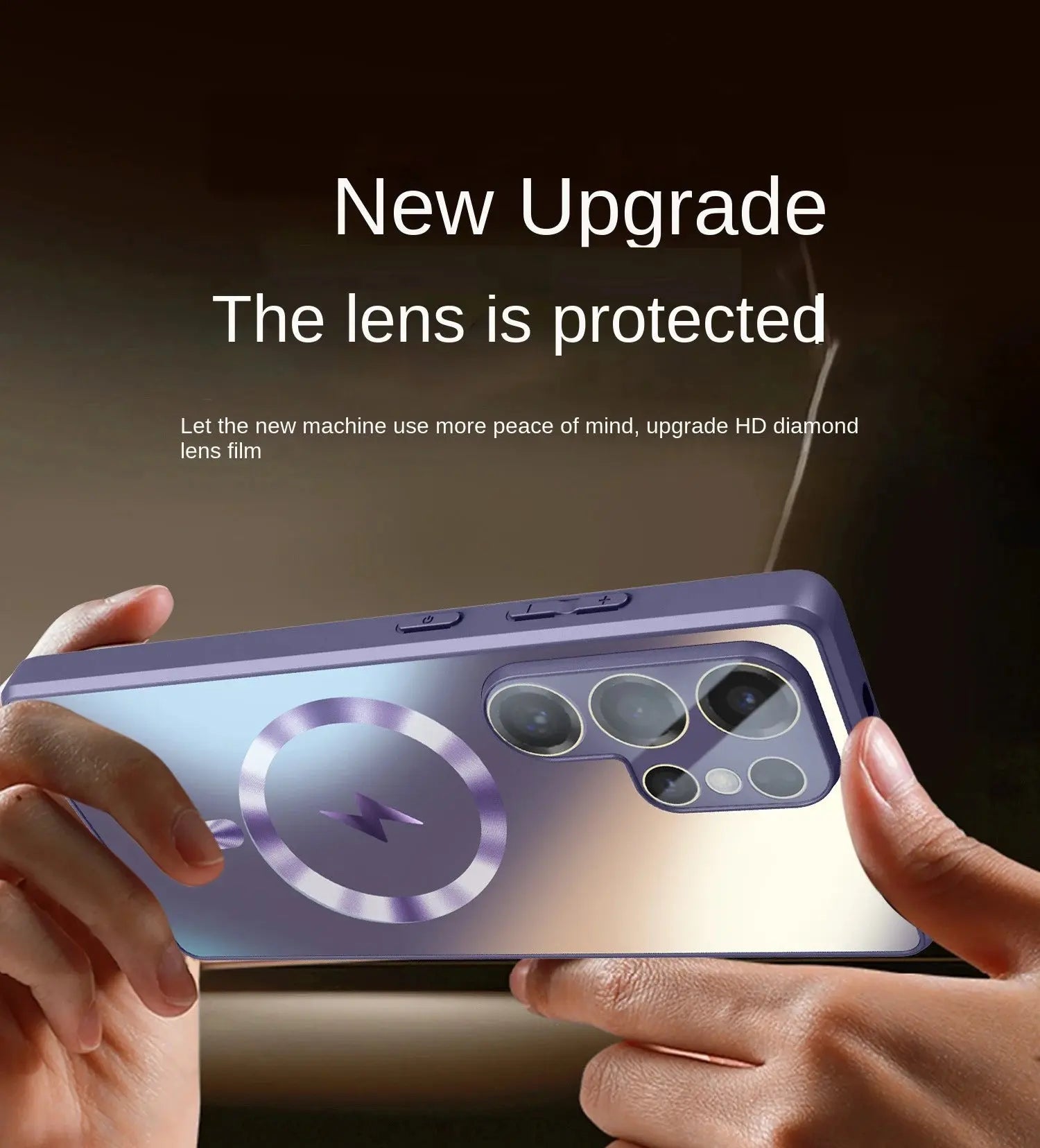 Ultra-thin AG Matte Magnetic For Magsafe Case For Samsung Galaxy S25 S24 S23 Ultra Plus Glass Lens Protector Shockproof Cover Ai-TechWorld 