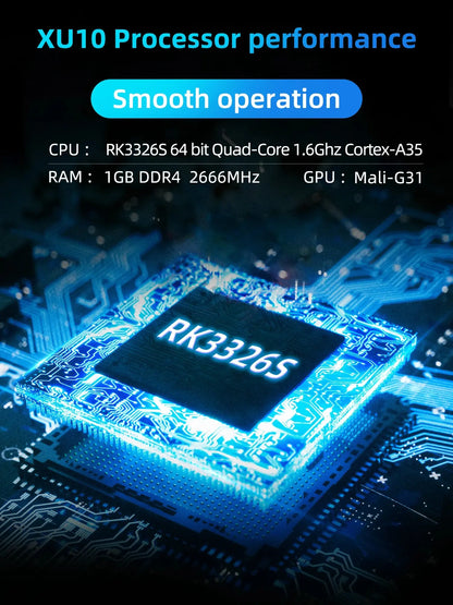 Ampown XU10 Handheld Game Console 3.5" IPS Screen 3000mAh Battery Linux System Built-in Retro Games Portable Video Game Console Ai-TechWorld 