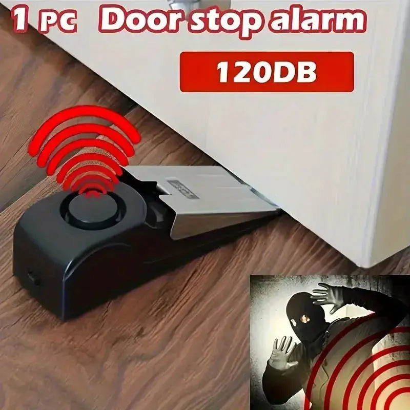 Secure Your Home or Apartment Anywhere with This Portable Door Stop Alarm! Ai-TechWorld 