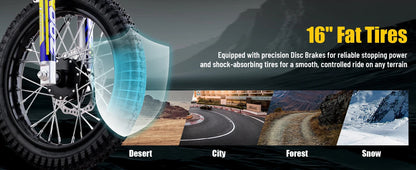 KOOZ HP112E PRO 36V 1000W Electric Motorcycle for Kids, Electric Dirt Bike Up to 20.6 MPH & 19 Miles Long-Range,UL 2849. Ai-TechWorld 