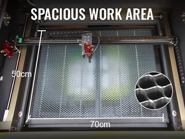 SIHAO 50W-100W CO₂ Laser Engraver with Large Work Area | Precision Cutting & Engraving for Wood, Acrylic, Glass, Leather Ai-TechWorld 