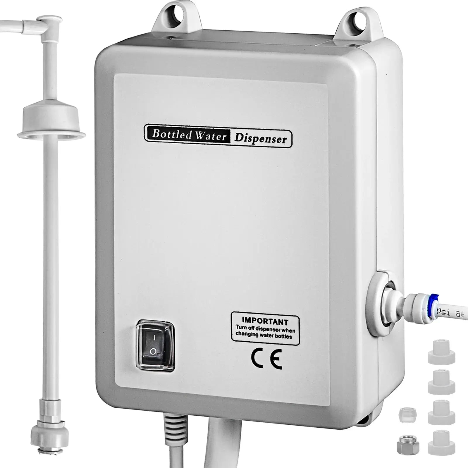 SucceBuy Water Bottle Dispenser Pump System Filter Softener Single/Double Pipe Reverse Osmosis Equipment for Ice Maker Ai-TechWorld 