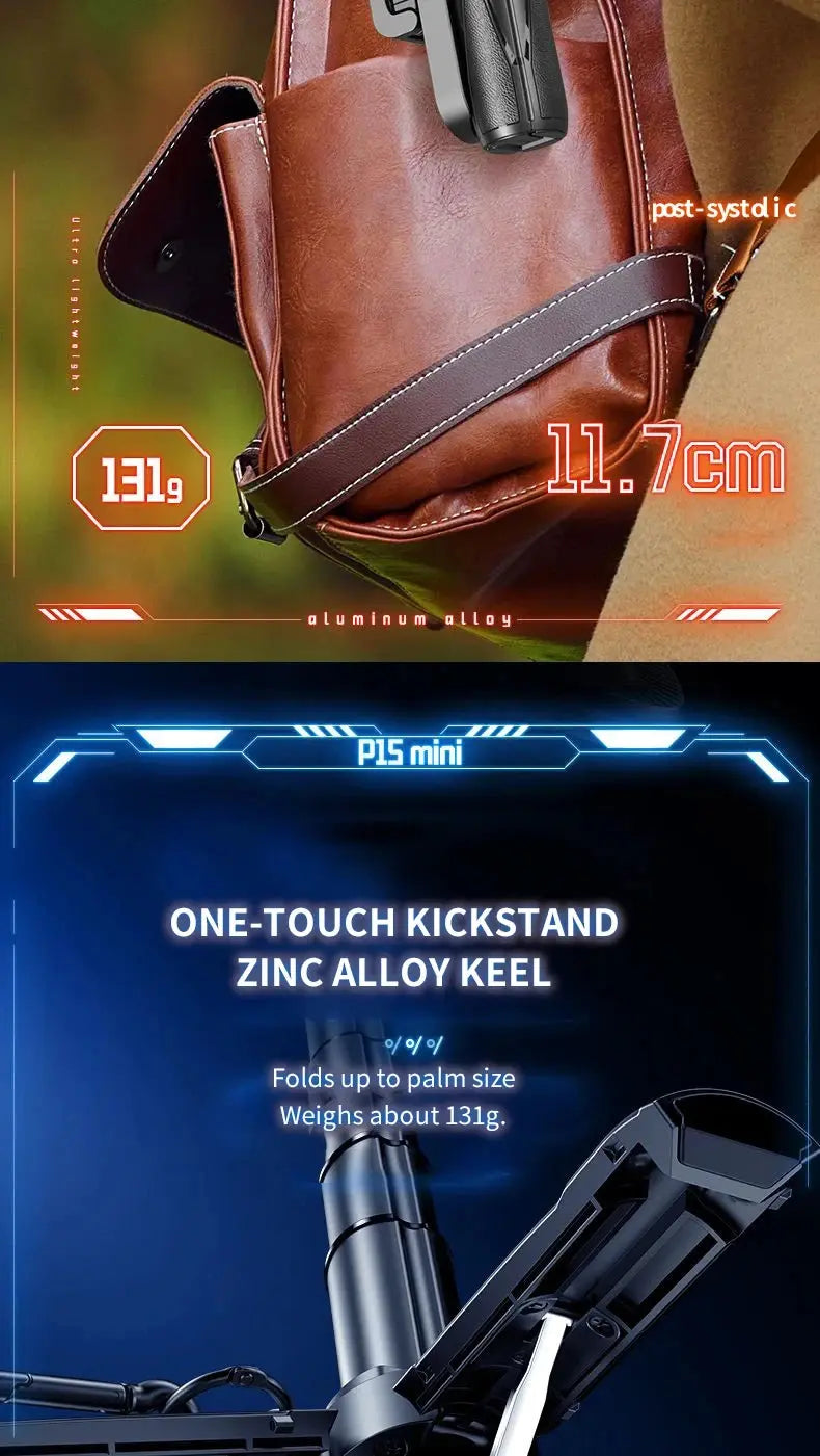 Newly Upgraded Design Mini Bluetooth Portable Telescopic Multifunctional Tripod Phone Selfie Stick Ai-TechWorld 