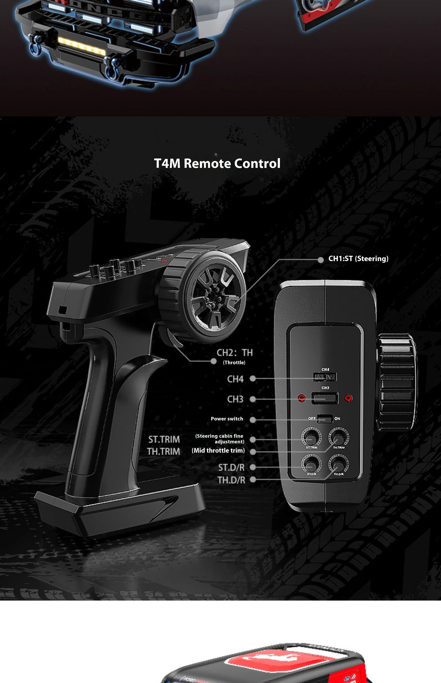 New MJX 10208 Small Monster 1/10 Hypergo 2.4G Brushless High Speed RC Professional Adult Off road Remote Control Vehicle RC Cars Ai-TechWorld 