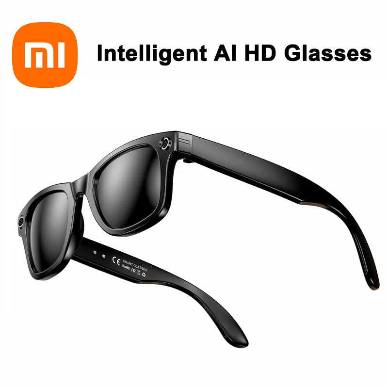 Xiaomi 4K 800W Camera AI Glasses Color-Changing Smart Translation Glasses Photo Video Recording Waterproof Call Smart Sunglasses Ai-TechWorld 