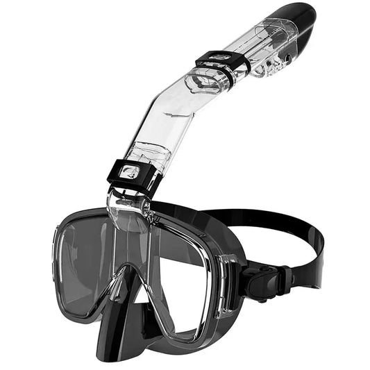 Underwater Snorkeling Half face Face Children Swimming Mask Set Scuba Diving Respirator Masks Anti Fog Safe Breathing for Adult Ai-TechWorld 
