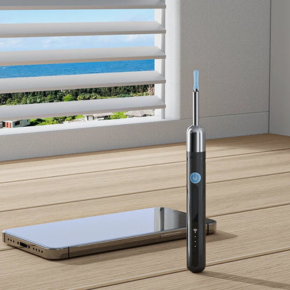 WiFi Endoscope 4.2mm 1080P Ear Picker Camera with Ear Spoon Base for iOS/Android Ear Cleaning Otoscope with Ear Wax Removal Tool Ai-TechWorld 