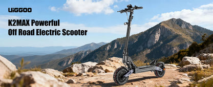 EOEOTWO K2MAX Electric Scooter 45Mph 4000W Peak Dual Motor 40Mile Range EScooter Adults Dual Suspension Fast Charging Scooter Ai-TechWorld 