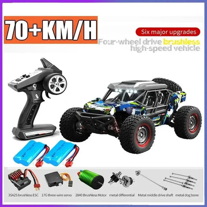 SCY 16106 PRO RC Car 70KM/H 1/16 4WD Off-Road Drift Brushless Electric High Speed Remote Control Vehicle Children Toy Crawler Ai-TechWorld 