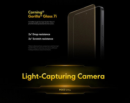 【Brand+】POCO X7 Pro Smartphone Dimensity 8400-Ultra 6000mAh 90W HyperCharge 6.67" AMOLED display NFC Xiaomi HyperOS 2 Ai-TechWorld 