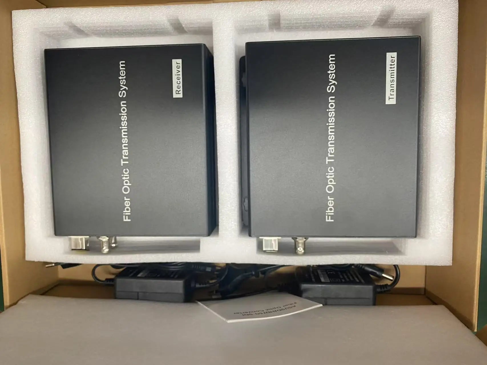 12G Fiber Optic SDI Transmission Remote Control System, with Optoelectronics Hybrid Transmit Signal and Power Supply, Outside Br Ai-TechWorld 