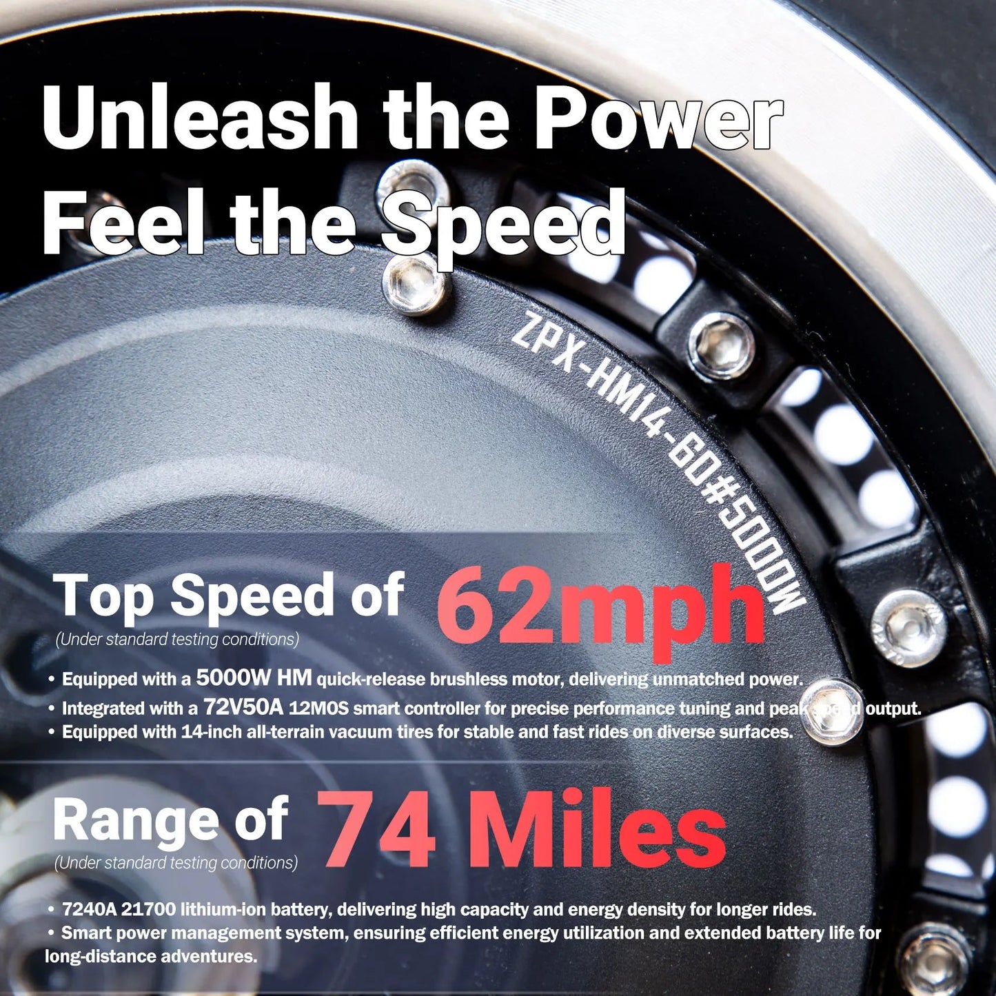 10000W Off-road Electric Scooter Dual Motors 14 Inch Off-Road Tyres 72V-40AH Panasonic Battery Speed 120KM/H elektro scooter Ai-TechWorld 