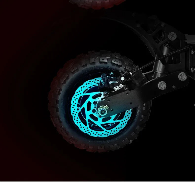 Boyueda S3 EScooters 6000W Dual Motor 60V38ah Hydraulic Oil Brake Electric Scooter Aldult 11 Inch Off-road Vacuum Tire E-Scooter Ai-TechWorld 