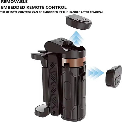 2025 new Selfie Stick Tripod with Wireless Bluetooth Remote, Portables Foldable Stand for iPhone Smartphone Vlog Shooting Record Ai-TechWorld 