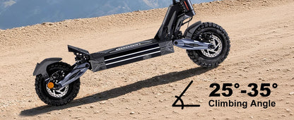 EOEOTWO K2MAX Electric Scooter 45Mph 4000W Peak Dual Motor 40Mile Range EScooter Adults Dual Suspension Fast Charging Scooter Ai-TechWorld 