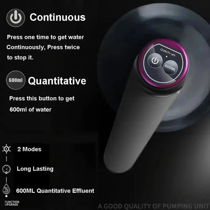 Portable 5-Gallon Water Dispenser with USB Charging Automatic Electric Pump for Home Office Outdoor Use Ai-TechWorld 