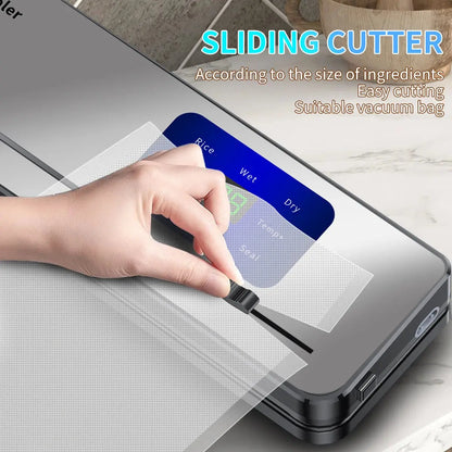 Wireless Portable Charging Vacuum Sealing Machine With Multi Package Vacuum Touch Button And Sealed Countdown Display Ai-TechWorld 