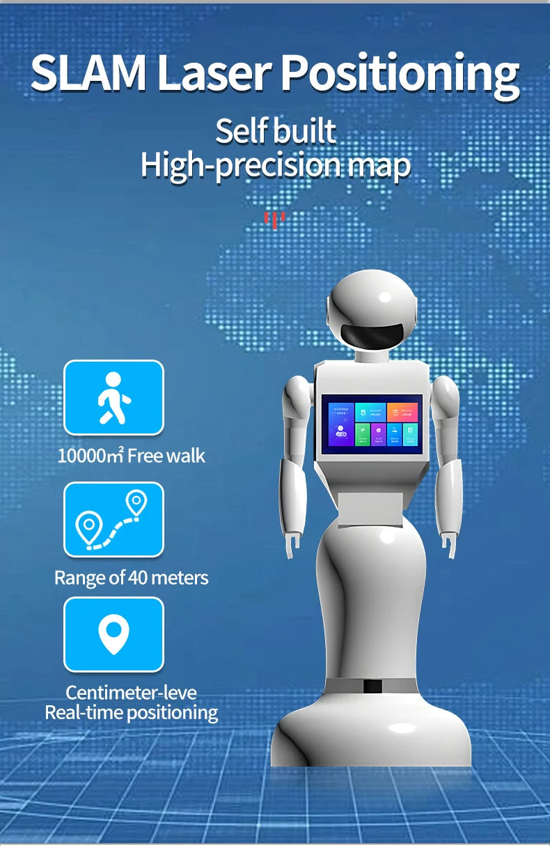Bionic Humanoid Robot, Real Robot, Beauty Robot, Emotional Exchange and Life Interaction, Welcome Reception Robot Ai-TechWorld 
