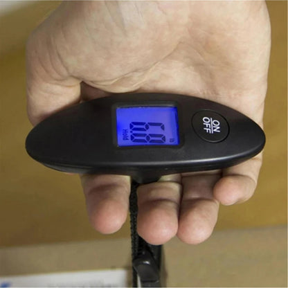 40kg/100g Portable Luggage Scale High Precision Travel Digital Hanging Scales With Webbing belt LCD Digital Electronic Luggage Ai-TechWorld 