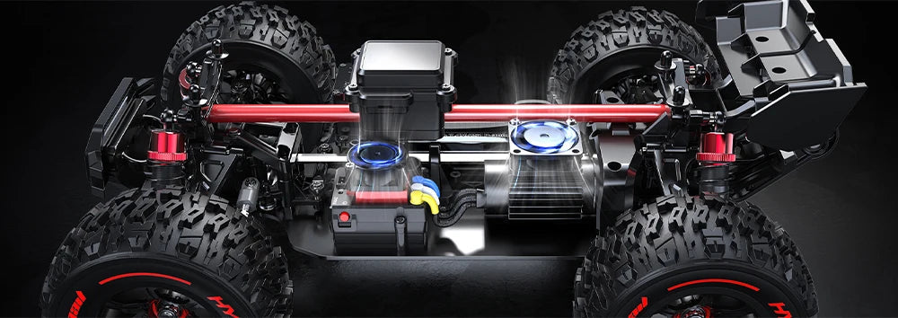 MJX 14209 14210 V3.0 1/14 RC Car 75km/h Brushless Hyper Go 2.4G Remote Control 4WD Off-road Racing RC Truck Electric Hobby Toy Ai-TechWorld 