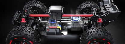 MJX 14209 14210 V3.0 1/14 RC Car 75km/h Brushless Hyper Go 2.4G Remote Control 4WD Off-road Racing RC Truck Electric Hobby Toy Ai-TechWorld 