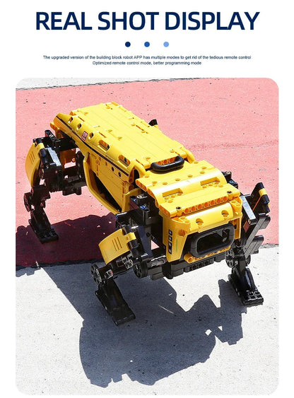 Technical Robot Toys The RC Motorized Boston Dynamics Big Dog Model AlphaDog Building Blocks Bricks Toys for Kid Christmas Gifts Ai-TechWorld 