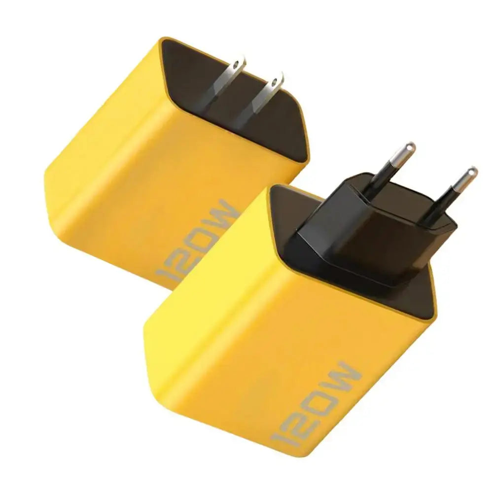 4 Ports 120W USBC Charger Super Fast Charging PD Wall Phone USB Charger Type C Adapter For iphoneXiaomi HuaweiSamsung Ai-TechWorld 
