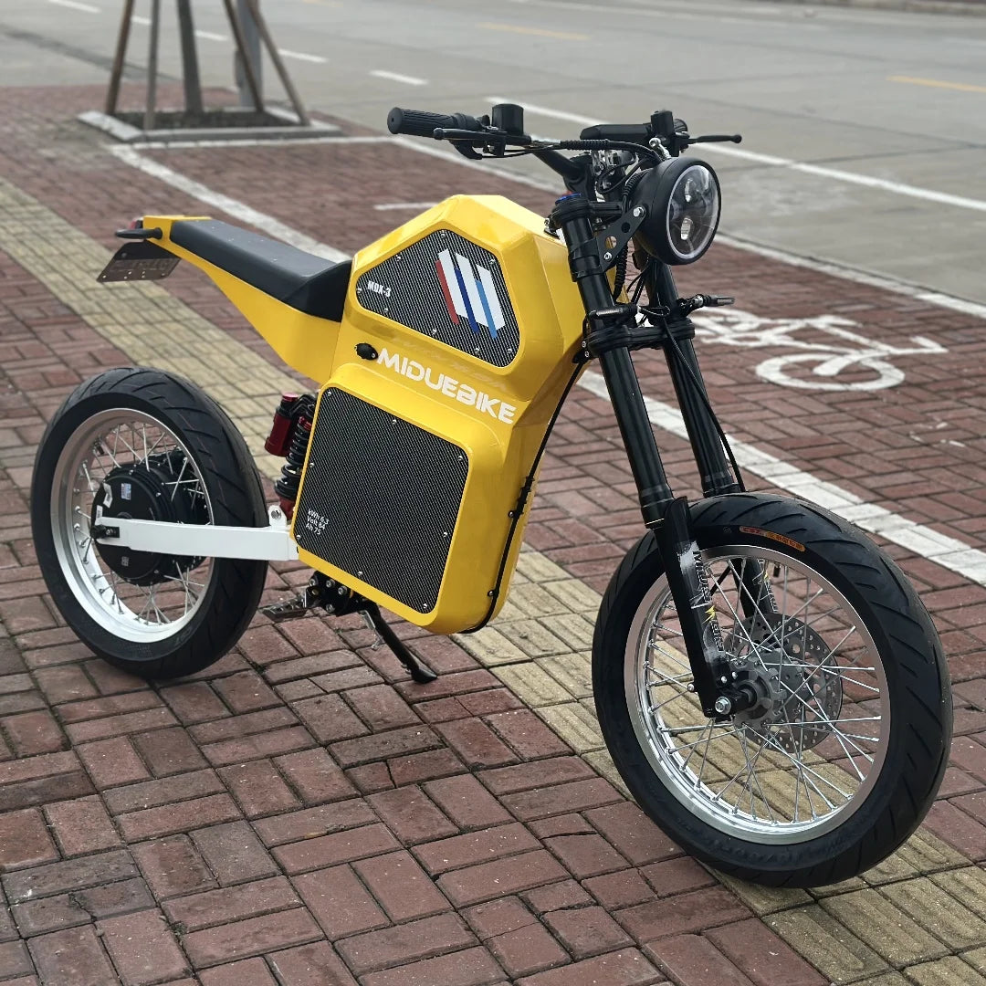 Powerful QS205v3 10000W 72V 100KMH 62MPH Fatbike Electric Road Bike Adults Fat Tire Fardriver 72V150A Controller E Motorcycle Ai-TechWorld 