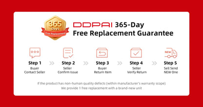 2025 New DDPAI Dash Cam Z50 Pro 4K Car Camera Night Vision 5GHz Wi-Fi GPS ADAS 24H Parking Monitor Support Front and Rear Cam Ai-TechWorld 