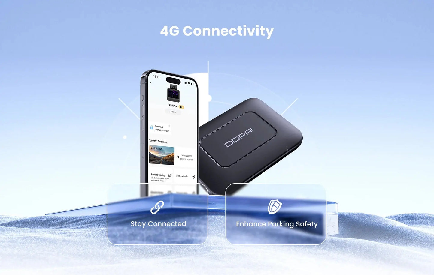 2025 New DDPAI Dash Cam Z50 Pro 4K Car Camera Night Vision 5GHz Wi-Fi GPS ADAS 24H Parking Monitor Support Front and Rear Cam Ai-TechWorld 