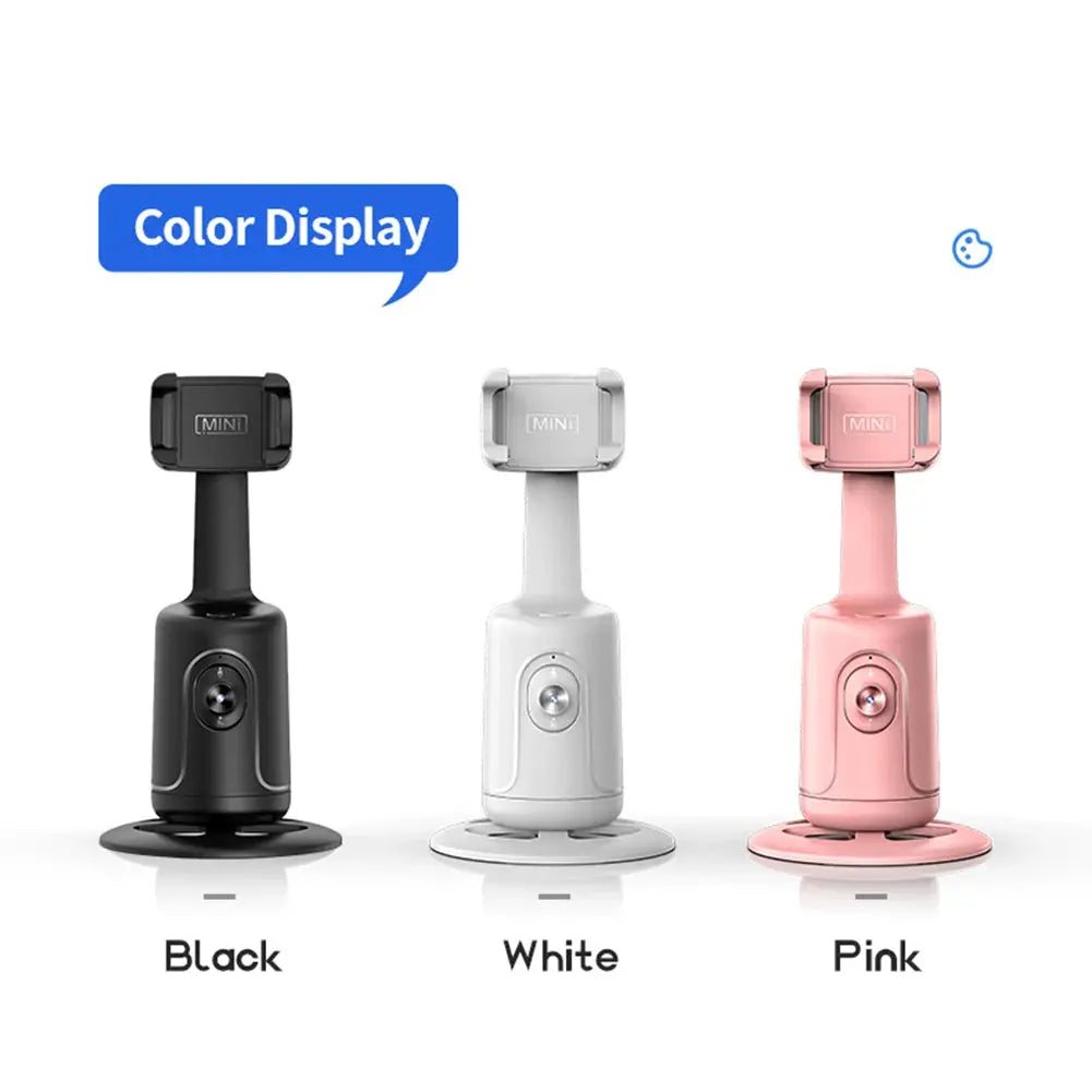 360-degree Follow-up Gimbal Stabilizer Smart Ai Face Recognition Mobile Phone Selfie Stick Tracking Gimbal Ai-TechWorld 