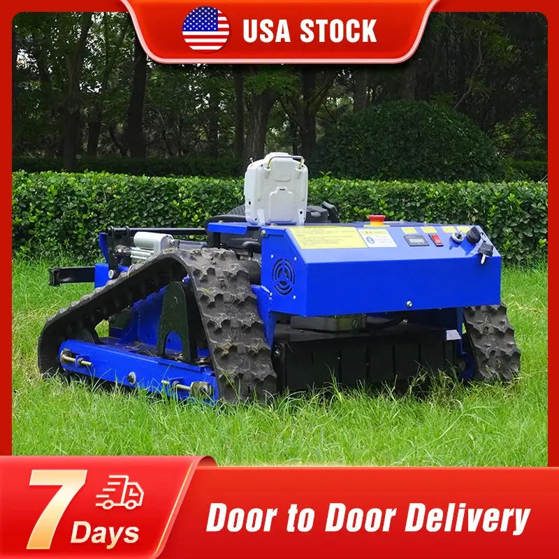 Remote Control Lawn Mower Crawler 7.5HP Tracked Radio Controlled - Ai-TechWorld