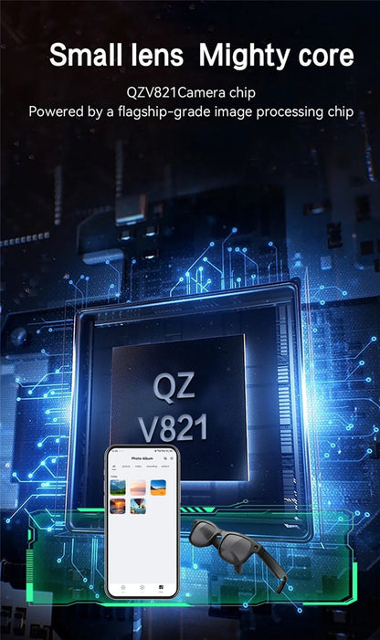 Xiaomi Smart Glasses AI 8K HD Recording Videos Photo Recognition Answer Translation Music Player Multifunction Anti-UV Lenses Ai-TechWorld 