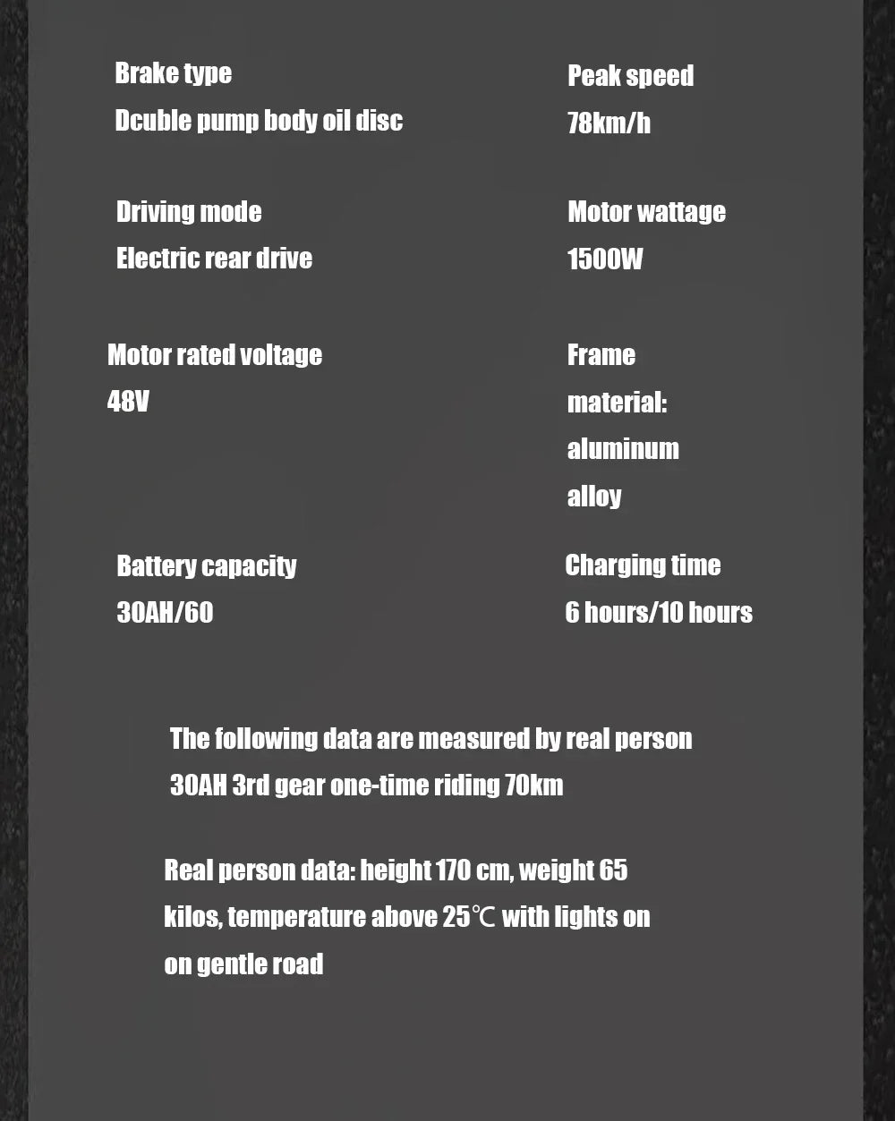 Ebike ZPW Black Warrior 3000W 60V 45AH Camping Motorcycle, Adult Electric Bike 20 Inch Fat Tire Electric Bike Ai-TechWorld 