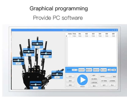 STEM For Arduino STM32 Bionic Robot Palm Hand Manipulator Open Source Code 5 Hands Educational Kit with Ps2/Somatosensory Gloves Ai-TechWorld 