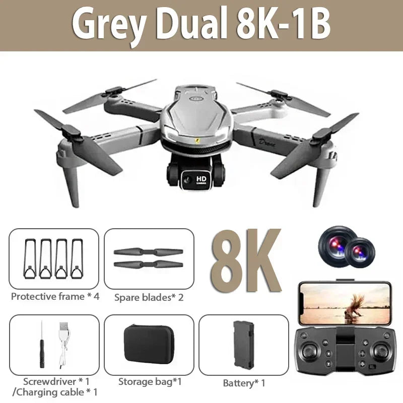 For Xiaomi V88 Drone 8K 5G GPS Professional HD Aerial Photography Remote Control Aircraft HD Dual Camera Quadcopter 4k drone Ai-TechWorld 