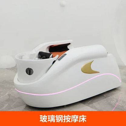 Professional Shampoo Chair Wash Hair Salon Head Spa Bed Shampoo Chair Stylist Luxury Electronic Massage Full Cadeiras Furniture Ai-TechWorld 