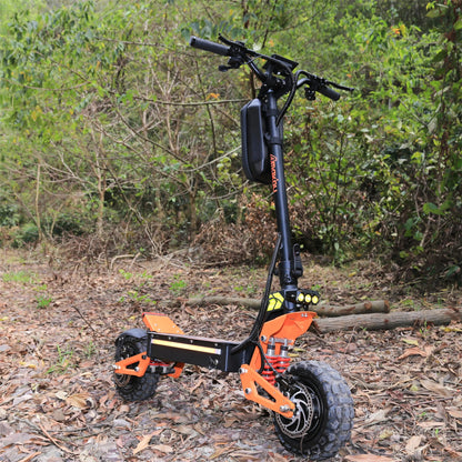 X5 6000W Dual Motor Eelectric Scooter in China Stock 60v 40ah Large Battery Remote Scooter with Seat 11-inch Tires Ai-TechWorld 