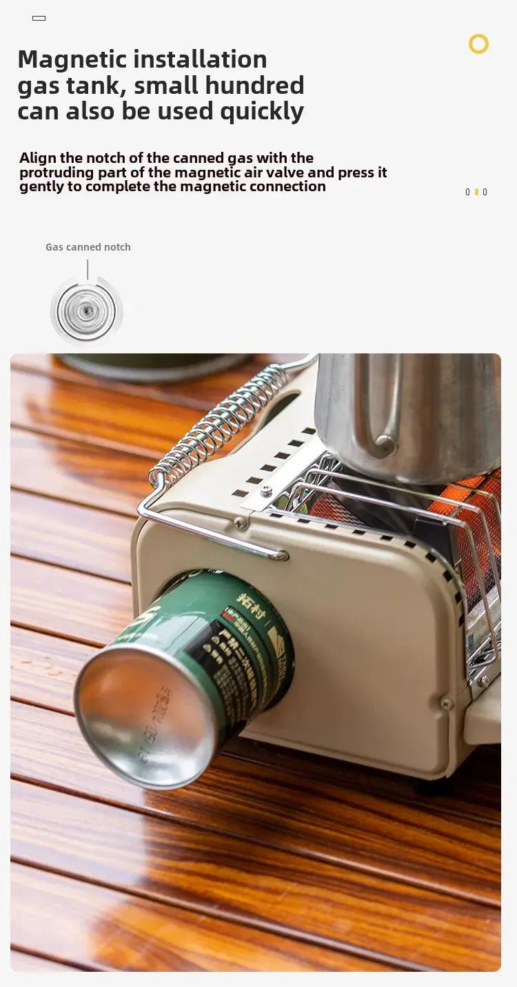 Outdoor Mini Heating Stove Camping Gas Stove Fishing Camping Heater Outdoor Portable Car 2024 Winter Camping Outdoor Supplies Ai-TechWorld 