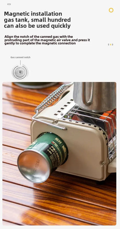 Outdoor Mini Heating Stove Camping Gas Stove Fishing Camping Heater Outdoor Portable Car 2024 Winter Camping Outdoor Supplies Ai-TechWorld 