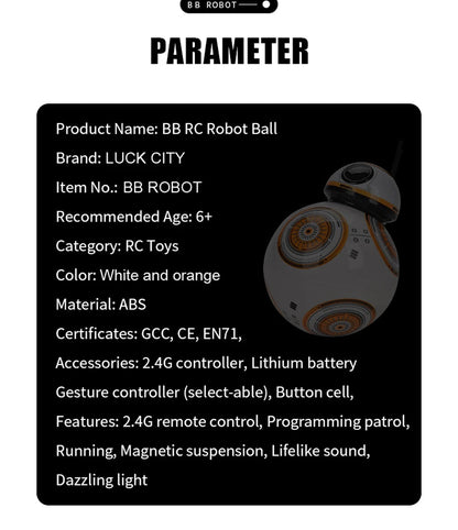 RC Robot 2.4G Radio Remote Control With Sound Watch Gesture Induction Sensor Intelligent Robot Car Model Kid Electronic Toy Gift Ai-TechWorld 