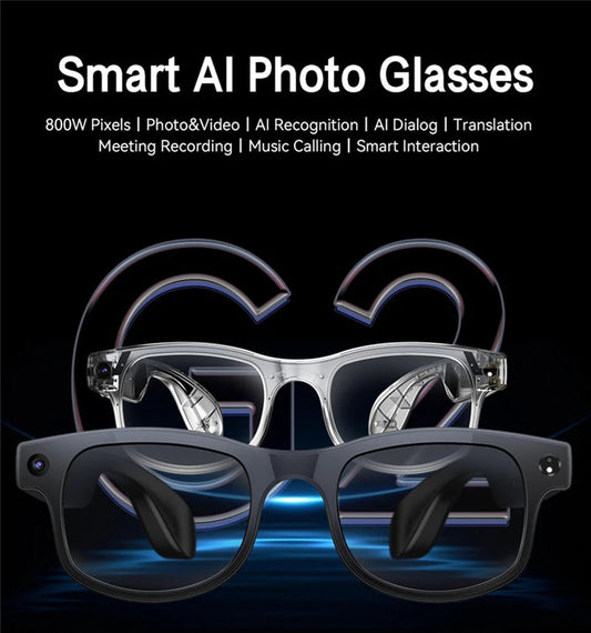 Xiaomi Smart Glasses AI 8K HD Recording Videos Photo Recognition Answer Translation Music Player Multifunction Anti-UV Lenses Ai-TechWorld 