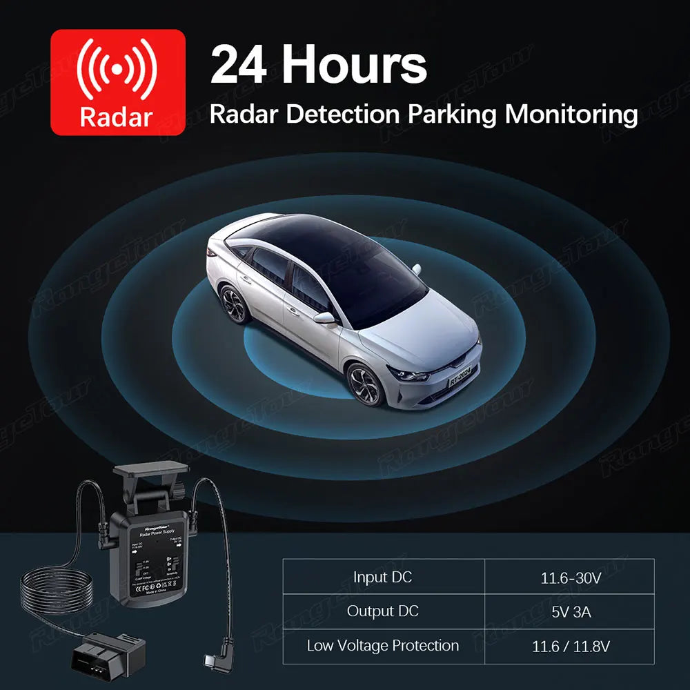 4K 2160P WIFI GPS Logger Dual Lens Car DVR Novatek 96663 Chip Sony image Sensor Night Vision Dual Camera Dash Cam Recorder D30H Ai-TechWorld 