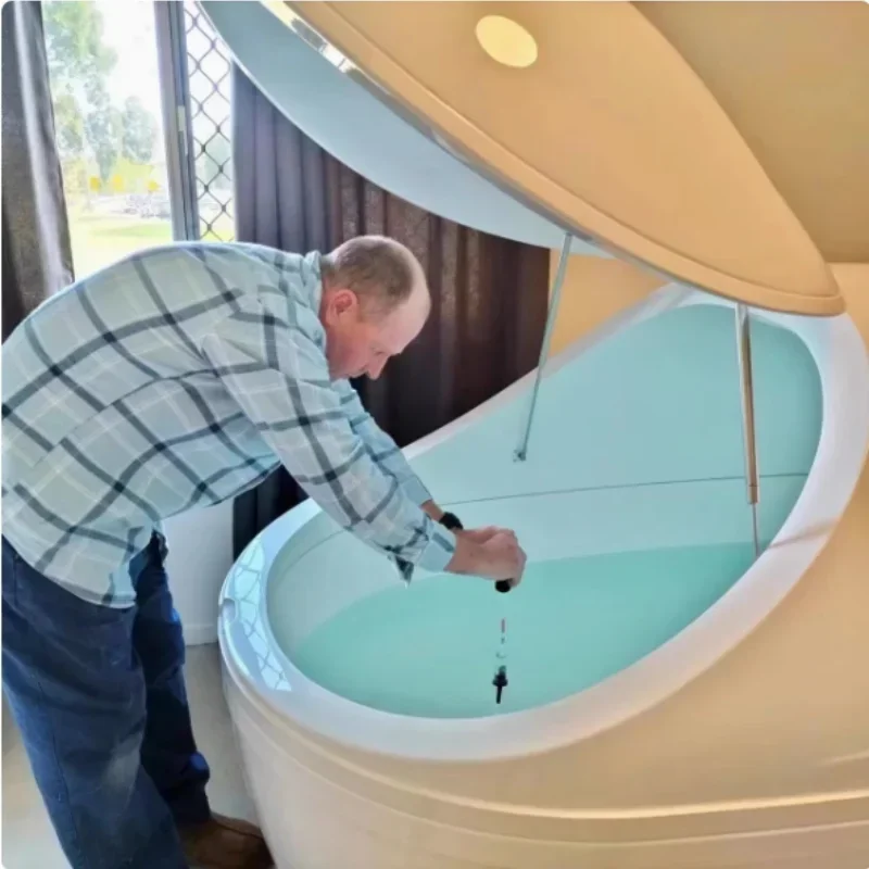 Floating cabin, floating bath, soothing and relaxing SPA hot spring, quiet sleep, stress relieving therapy cabin Ai-TechWorld 