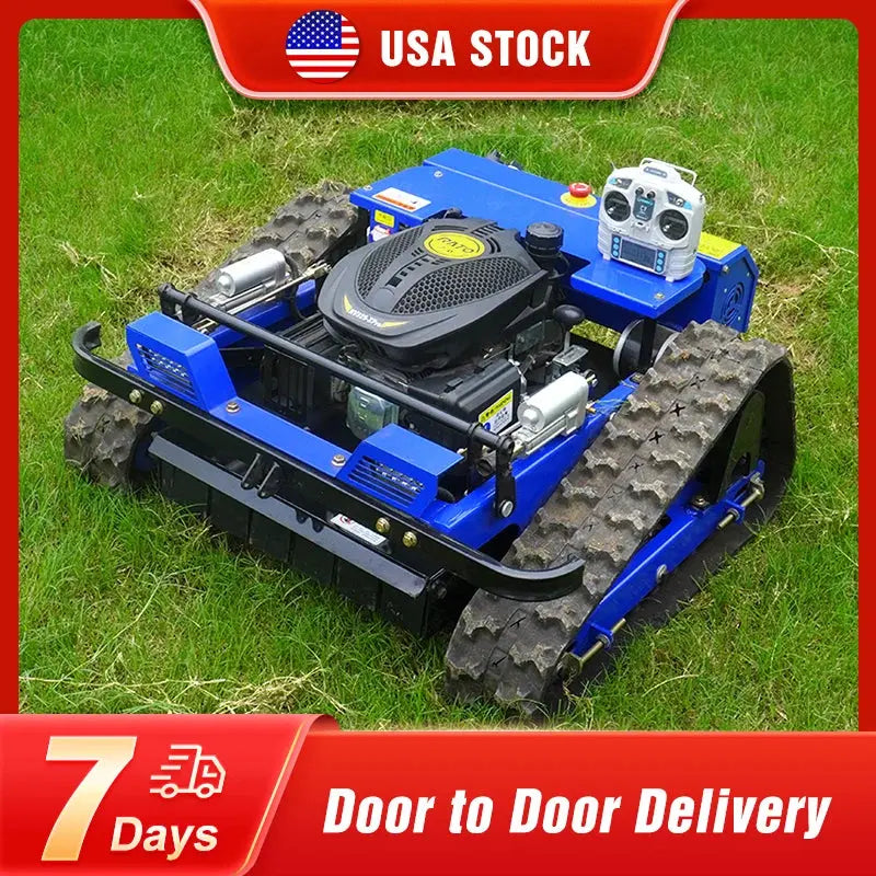 Remote Control Lawn Mower Crawler 7.5HP Tracked Radio Controlled - Ai-TechWorld