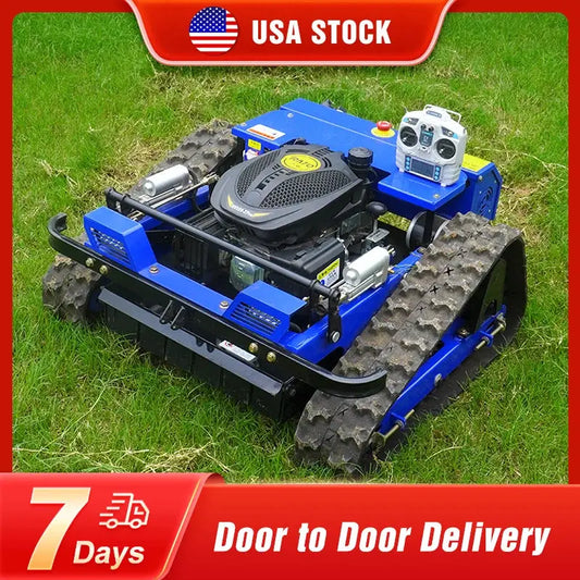Remote Control Lawn Mower Crawler 7.5HP Tracked Radio Controlled - Ai-TechWorld