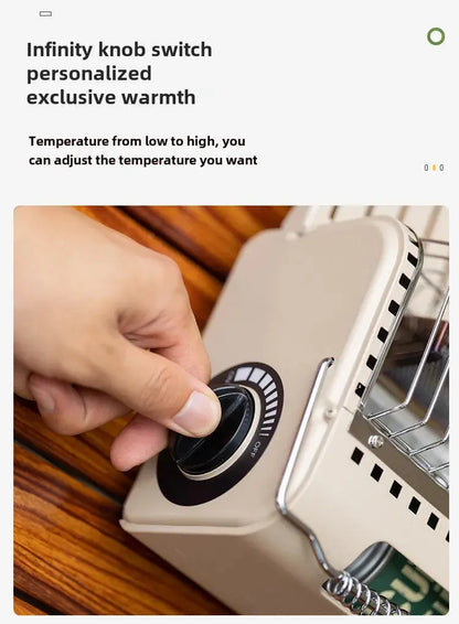 Outdoor Mini Heating Stove Camping Gas Stove Fishing Camping Heater Outdoor Portable Car 2024 Winter Camping Outdoor Supplies Ai-TechWorld 