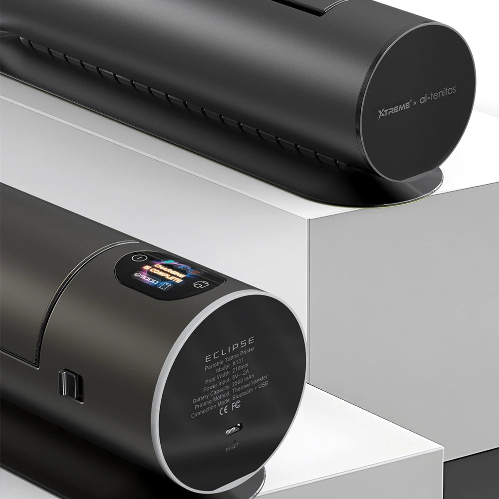 ECLIPSE S XTREME&Ai-tenitas Co-branded A High-Performance Wireless Bluetooth APP Thermal Transfer Printer Pretty Tattoo Machine Ai-TechWorld   ai-techworld